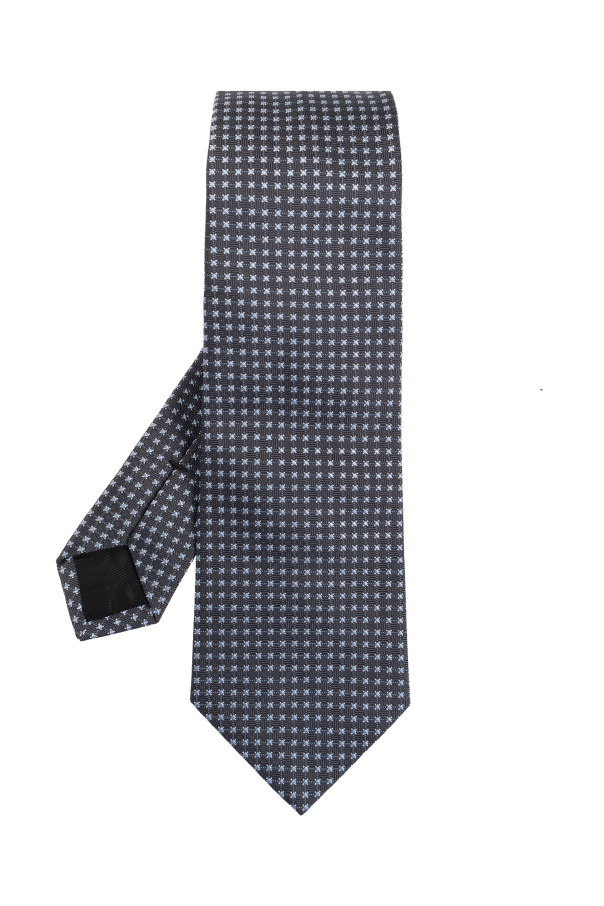 lanvin silk tie